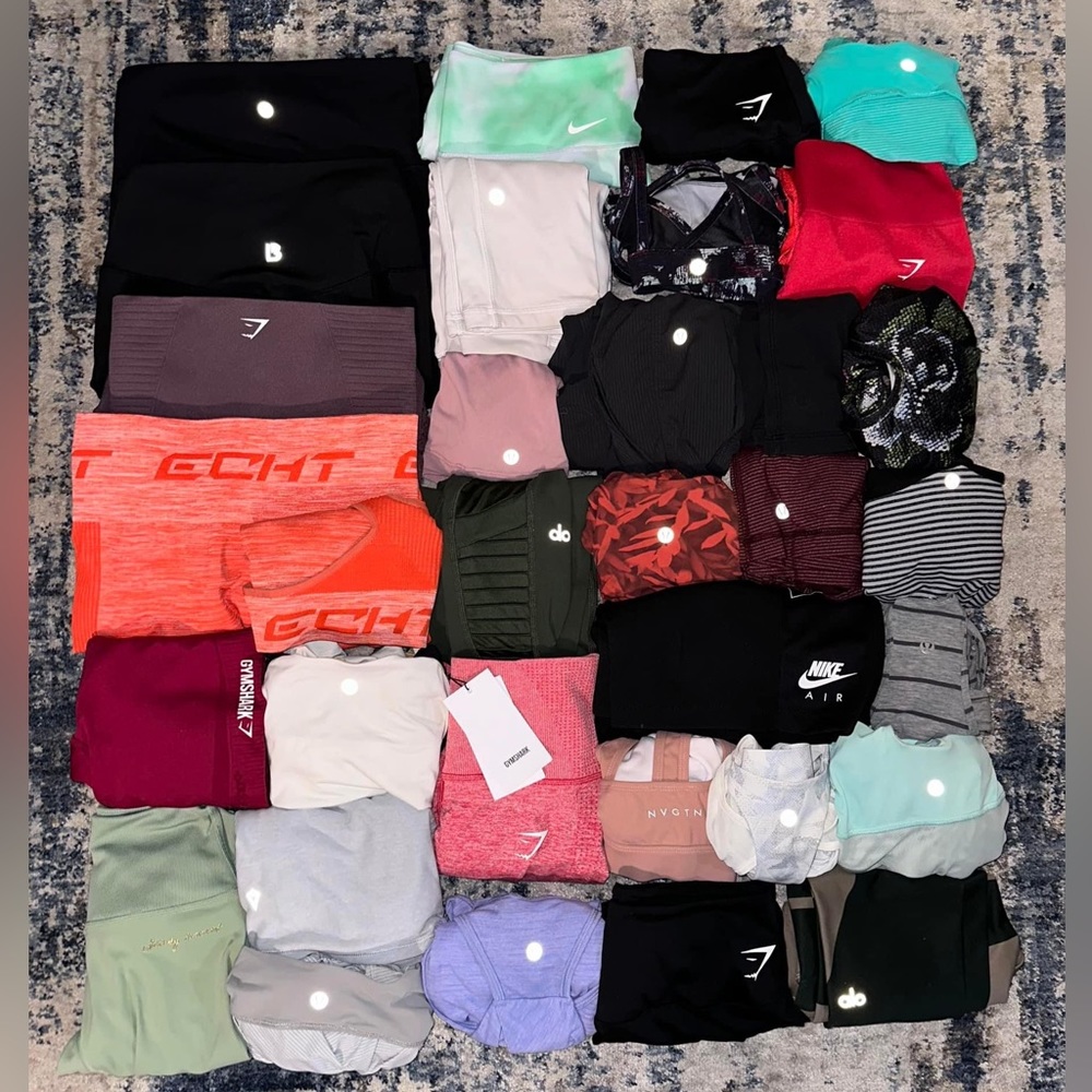 ATHLETIC & ATHLIESURE WEAR BUNDLE WOMENS MYSTERY LOT!!! Up to 5 lb Blind Box!!